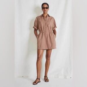 Apiece Apart Palmera Dress in Woodsmoke